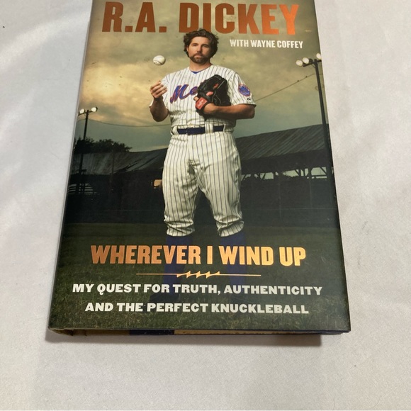 R. A. Dickey autographed book - Picture 1 of 3